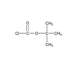 氯甲酸叔丁酯结构式