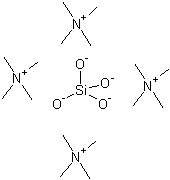 四甲基硅酸铵结构式