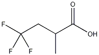 2-甲基-4,4,4-三氟丁酸结构式