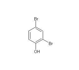 2,4-二溴苯酚结构式