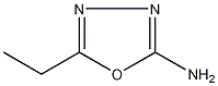 2-氨基-5-乙基-1,3,4-氧二唑结构式