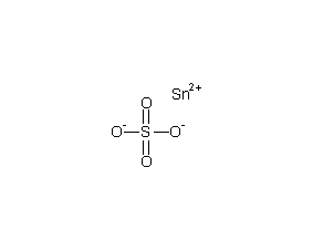 硫酸锡(II)结构式