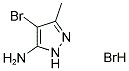 5-氨基-4-溴-3-甲基吡唑氢溴酸盐结构式