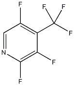 2,3,5-三氟-4-(三氟甲基)吡啶结构式