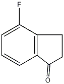 4-氟-1-二氢-2-茚酮结构式