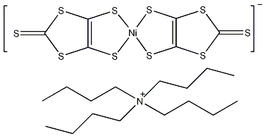 Tetra-n-butylammonium Bis(1,3-dithiole-2-thione-4,5-dithiolato) Nickel (III)