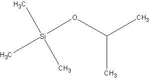 异丙氧基三甲基硅烷结构式