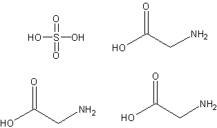 甘氨酸硫酸结构式