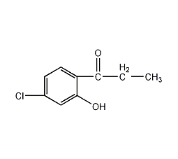 1-(4-氯-2-羟苯基)丙烷-1-酮结构式