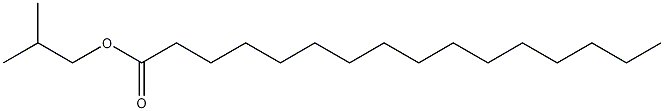 十六酸2-甲基丙酯结构式