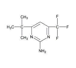 2-Amino-4-(tert-butyl)-6-(trifluoromethyl)pyrimidine
