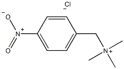 (4-硝基苯甲基)三甲基氯化铵结构式