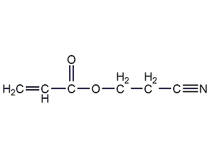丙烯酸氰乙酯结构式