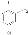 5-氯-2-碘苯胺结构式