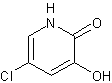 5-氯-2,3-二羟基吡啶结构式