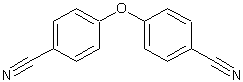 二(4-氰苯基)醚结构式