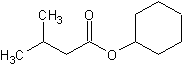 异戊酸环己酯结构式