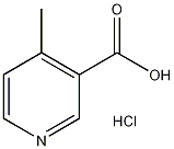 4-甲基烟酸盐酸盐结构式