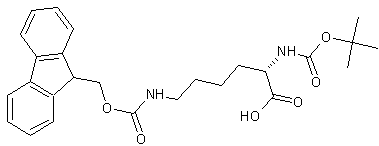丁氧羰基-羟基化赖氨酸结构式