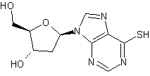 6-Mercaptopurine-2-deoxyribonucleoside