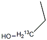 1-丙醇-1-13C结构式