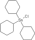 氯化三环己基锡结构式