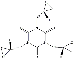 异氰尿(S,S,S)酸三缩水甘油酯结构式