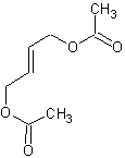 顺-1，4-二醋酸基-2-丁烯结构式