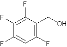 2,3,4,6-四氟苯甲醇结构式