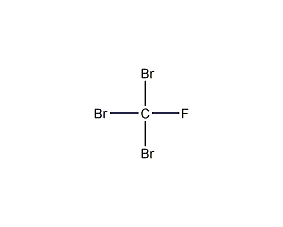 一氟三溴甲烷结构式