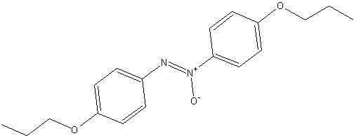 4,4'-二正丙氧基氧化苯基二氮烯结构式