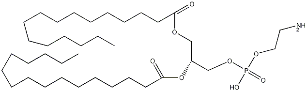 L-磷脂酰乙醇胺结构式