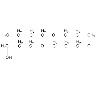 三(丙二醇)丁醚结构式