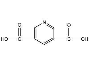 3,5-吡啶二羧酸结构式