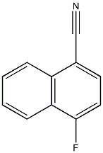 4-氟萘-1-腈结构式