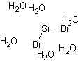 溴化锶六水结构式