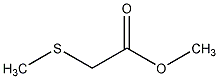 (甲硫基)醋酸甲酯结构式