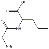 甘氨酰-DL-正缬氨酸结构式