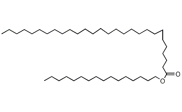二十八烷酸十六烷基酯结构式