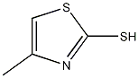 4-甲基噻唑-2-硫醇结构式