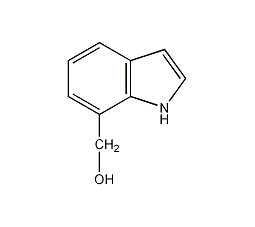 吲哚-7-甲醇结构式