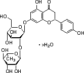 柚皮苷水合物结构式