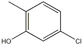 5-氯-2-甲基苯酚结构式