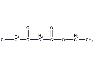 4-氯乙酰乙酸乙酯结构式