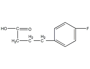 4-(4-氟苯基)丁酸结构式