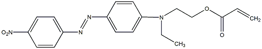 丙烯酰酸分散红结构式