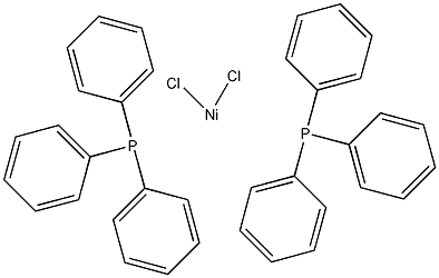 二氯双(三苯基膦)镍(Ⅱ)结构式