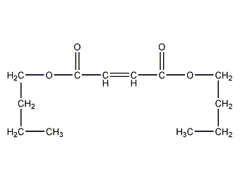 富马酸二丁酯结构式