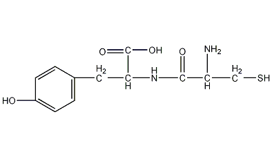 半胱氨酸酪氨酸结构式