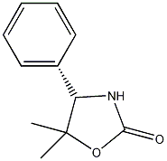 (S)-(+)-5,5-二甲基-4-苯基-2-恶唑烷酮结构式